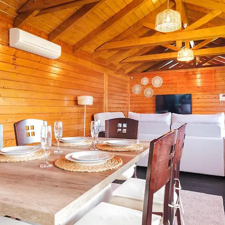 Wooden House With Private Pool Lush Garden